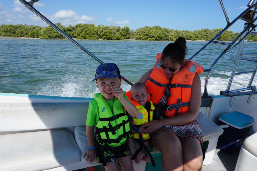 isla hplbox met kinderen bootje