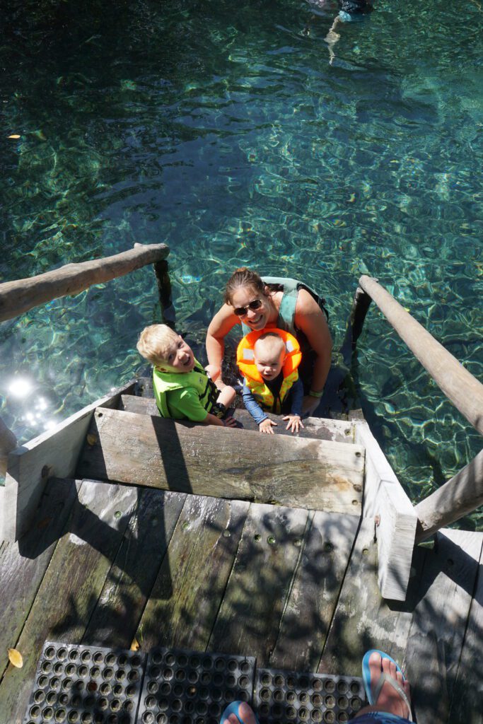 isla holbox met kinderen yalahau cenote